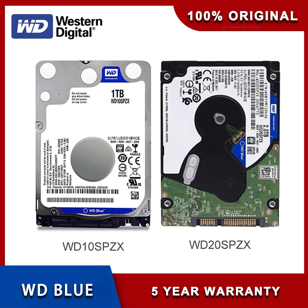 Western Digital-WD 1TB 2TB 4TB 2.5 7mm  ϵ ũ ̺, Ʈ  HDD SATA III 6.0gb/s